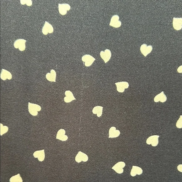 Reformation Joelle Black Heart Print Blouse - Picture 14 of 16
